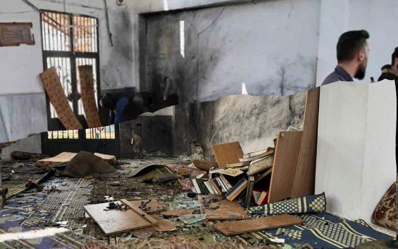  شام میں مسجد پر بم حملہ۔ کم از کم 8 افراد ہلاک اور 18 زخمی 